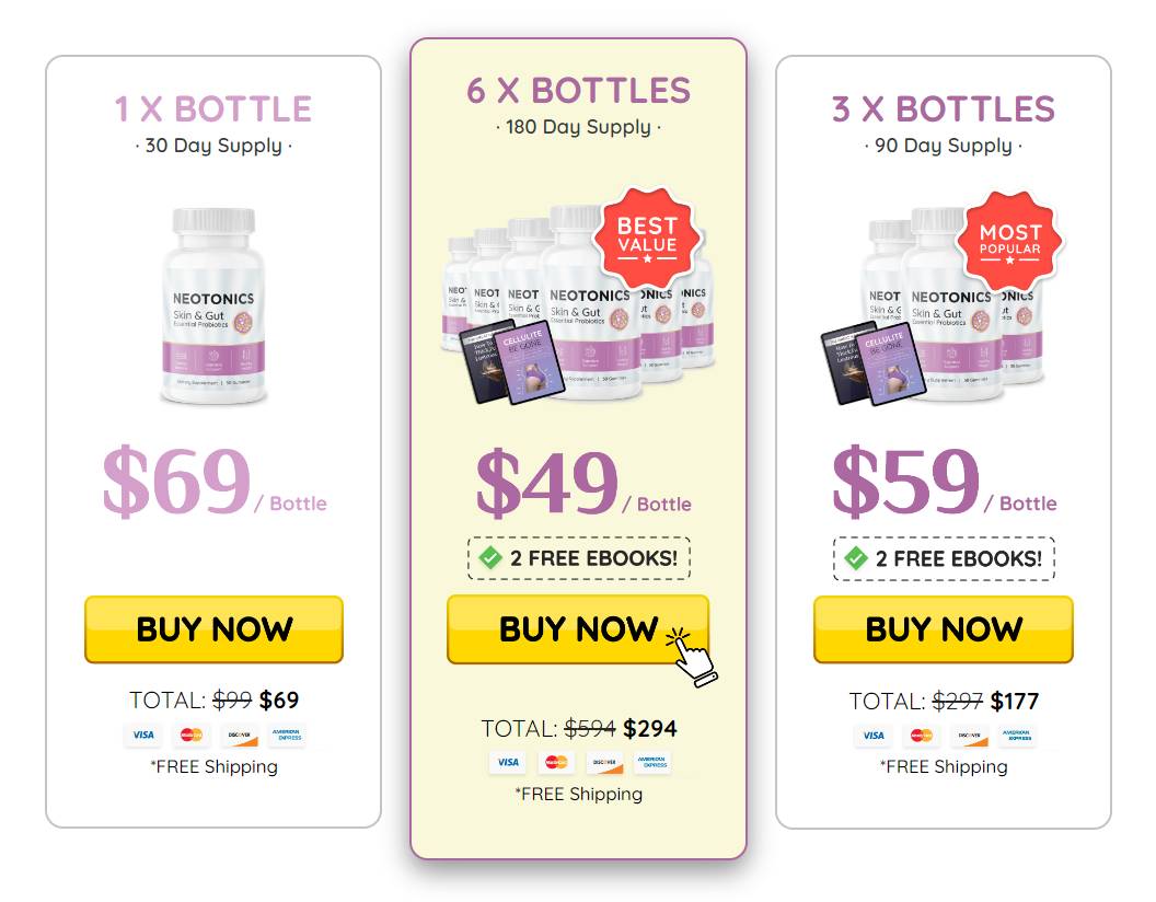 Neotonics special offer